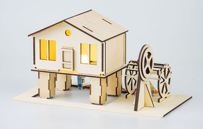 Kudos Stilt House and Waterwheel Kit