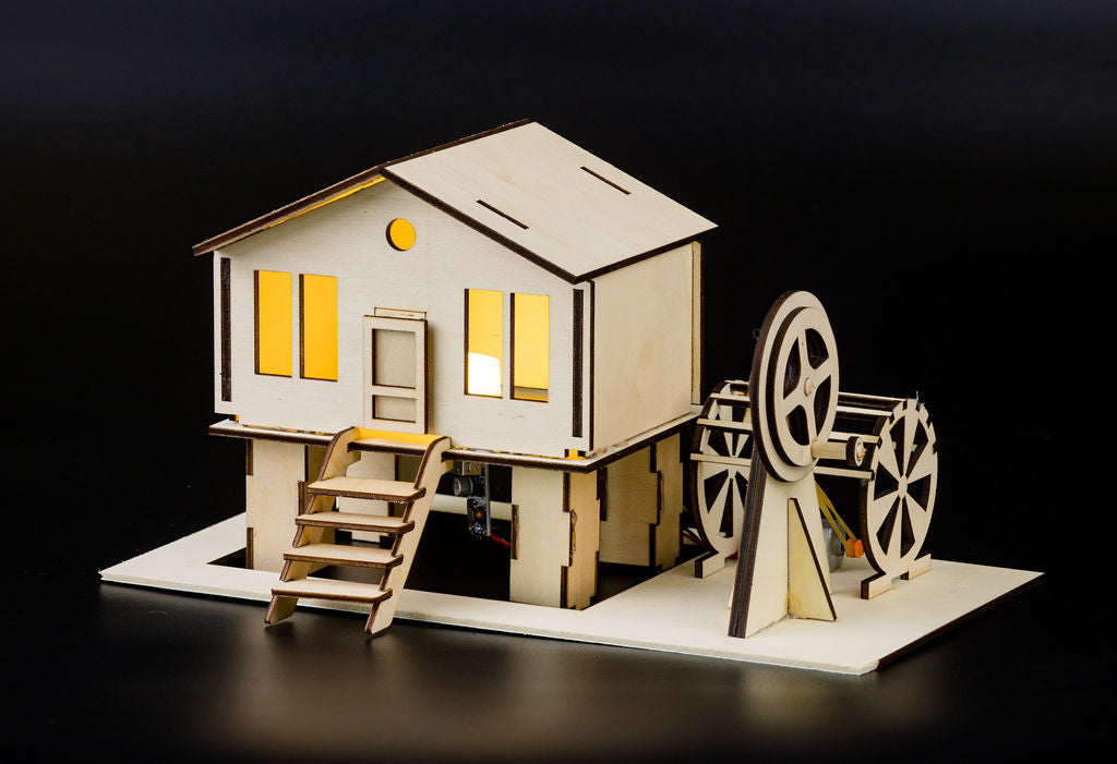 Kudos Stilt House and Waterwheel Kit