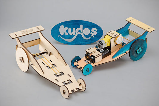 Kudos Rubber Band Car with Motor